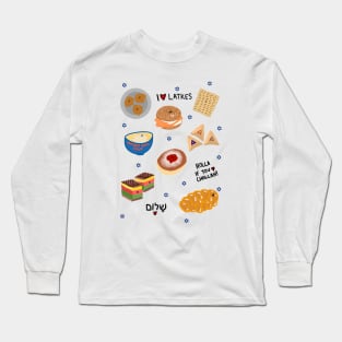 Jewish Food Long Sleeve T-Shirt